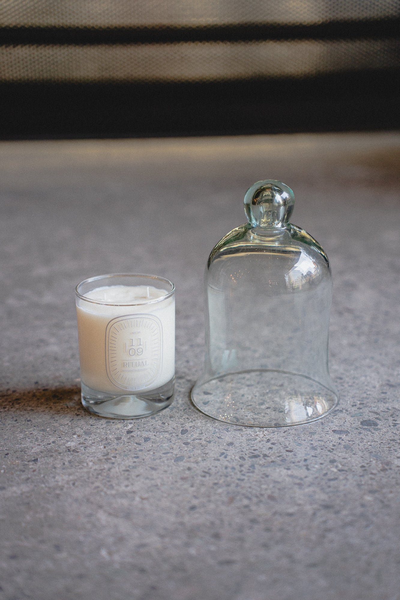 Campana de Cristal para Velas